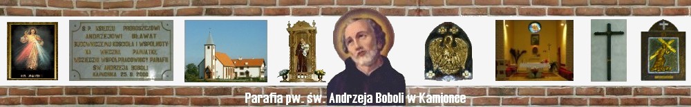 + Parafia pw. św. Andrzeja Boboli w Kamionce +
